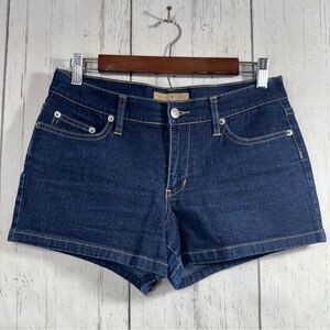 Tommy Hilfiger Womens Denim Y2K Juniors Stretchy Blue Pockets Jean Shorts